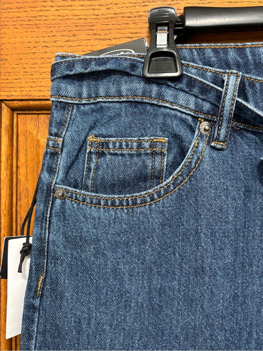 Buffalo David Bitton High Rise Wide Leg Belted Jeans  Sz 10. NWT - Picture 5 of 12